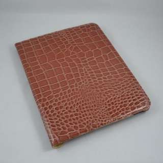 NEW Reptile Faux Leather Rotating Stand Smart Cover Case For iPad 2 