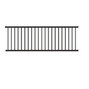  Wrought Iron Deck & Fence Railing   4 ft High x 8 ft Long 
