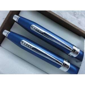   III Limited Edition Royal Blue Pen Pencil Set: Health & Personal Care