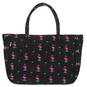 Pink Flamingos FLAMINGO Handbag by Broad Bay:  Sports 