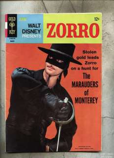 Zorro #5 1967 fn  Alex Toth / Disney TV Show  