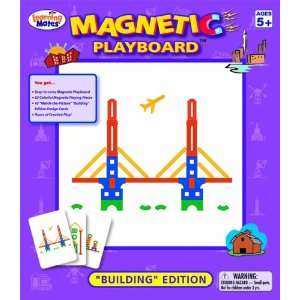   Playthings Magnetic Playboard   Buildings Edition Toys & Games