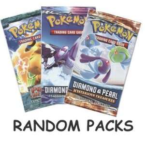  Pokemon Cards   3 Booster Packs (Random packs) Toys 