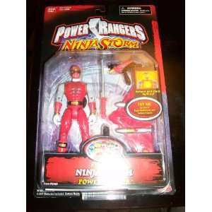  Power Rangers 2003 Ninja Storm Red Wind Ninja Flash Red Ranger 