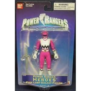  Power Rangers Heroes Pink Lost Galaxy figure: Toys & Games