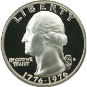  1976 Silver Proof Washington Quarter 