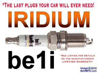 Pulstar Pulse Plugs Size be1i Iridium Performance Spark Plugs