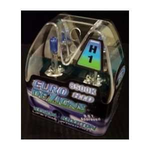  Eurodezigns 8500k Blue HID Xenon Headlight 3 Pack 