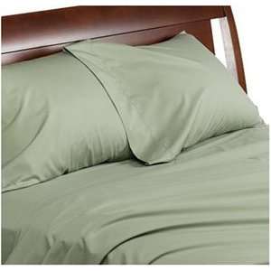   Mart 100% Certified Egyptian Cotton Sheet Set, 300 TC Twin, Solid Sage