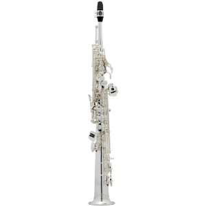   Silver plated Bb Soprano Saxophone   Jubilee Ed Musical Instruments