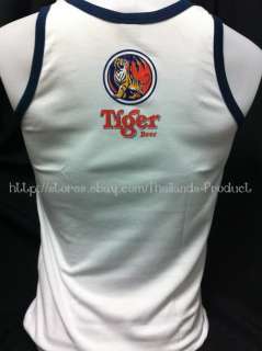 TigerBeer Muay Thai Kick Boxing Woman Mens T shirt Tank Top Singlet 