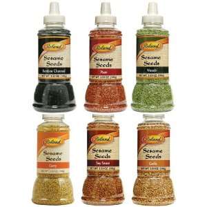 Flavored Sesame Seeds by Roland   Curry (3.5 ounce)  