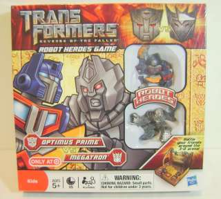 TRANSFORMERS ROBOT HEROES GAME W/FIGURES  NEW  