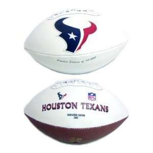   Texans Embroidered Signature Series Football