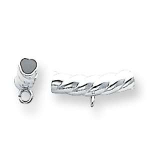  4 Sterling Silver Tube Bail