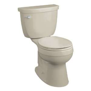 Kohler K 3497 G9 Cimarron Comfort Height Two Piece Round Front Toilet 