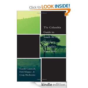 The Columbia Guide to South African Literature in English Since 1945 