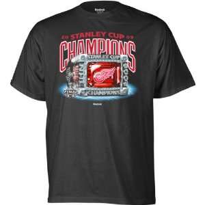   Red Wings 2009 Stanley Cup Champions Ring T Shirt
