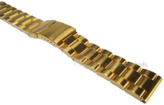   Link OYSTER Gold STRAIGHT END Hadley Roma Watch Band fits Rolex  