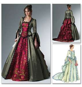 6097 Victorian/Renaissance Costume/Wedding Gown Patte  
