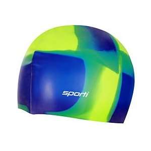   Multi Color Silicone Swim Cap Adult Swim Caps