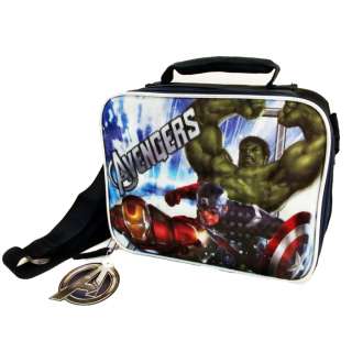   Officially Licensed Insulated School Lunch Box (Ironman  Hulk)  