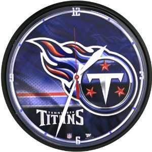  Tennessee Titans   Logo Clock NFL Pro Football: Home 
