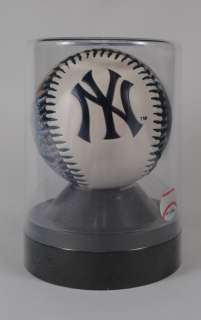 New York Yankees Stadium Collectible Baseball With Display Case  