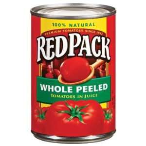 Red Pack Whole Peeled Tomatoes in Juice 14.5 oz  Grocery 