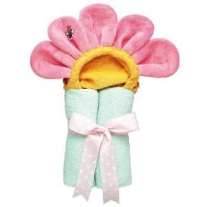  Pastel Flower Tubbie Hooded Towel   Personalized Baby