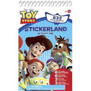 Toy Story 3 Stickerland Activity Pads   16 Page
