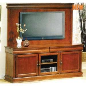   wood flat panel , plasma TV console wall unit stand