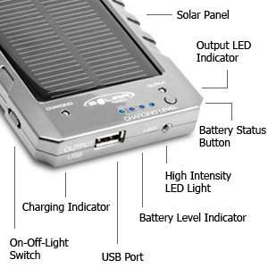   SP1004R Solar Universal Portable Charger  Players & Accessories