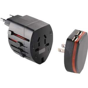   Adapter Plug, International Travel Plug Adapter, 2 USB Charger
