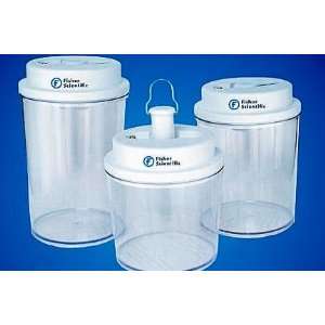 Fisherbrand Desi Vac Container Desiccator with Vacuum Pump, 1100mL