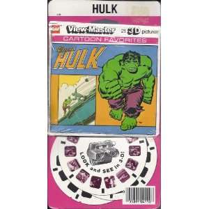    The Incredible Hulk 3D View Master 3 Reel Set Toys & Games
