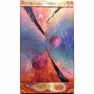 Indoor Copper Wall Fountain Pastel Sorcery Abstract