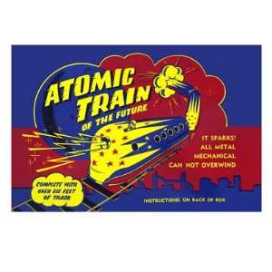  Atomic Train of The Future , 32x24